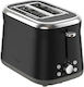 Tefal Collection Retro Toaster 2 Slots 850W Black