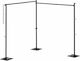 Yamazaki Folding Floor Clothes Drying Rack Made of Stainless Steel with Hanging Length 2.786m