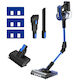 Tesla PureStar E70 Aqua Pro Rechargeable 2 in 1 Stick and Handheld Vacuum 29.6V Turquoise