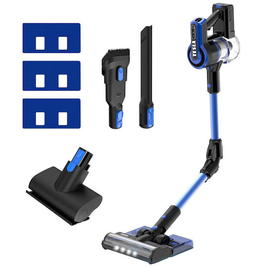 Tesla PureStar E70 Aqua Pro Rechargeable 2 in 1 Stick and Handheld Vacuum 29.6V Turquoise
