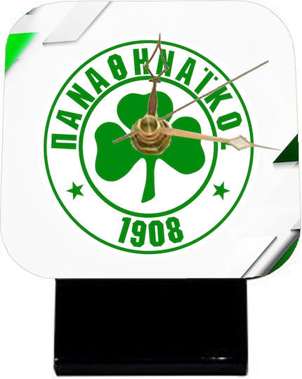 Photoretous Tischuhr Panathinaikos Pao 10cm