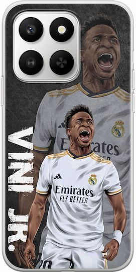 Football Stars Vinicius Junior Honor 400 Smart 5g Гъвкава TPU Прозрачна Силиконова