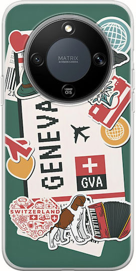 Ticket To Geneva Honor Magic8 Lite 5g Flexible Tpu Διάφανη Σιλικόνη