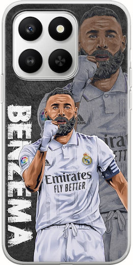 Football Stars Karim Benzema Honor 400 Smart 5g Гъвкав TPU Прозрачен Силикон