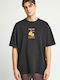 T-Shirt Schwarz FBM013-081-04-Black