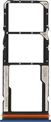 Clappio Sim-Kartenhalter Redmi 15C 4G Dual Nano Sim Slot + Micro SD-Karten Blau Clappio Sim-Kartenhalter Redmi 15C 4G Dual Nano Sim Slot + Micro SD-Karten Blau