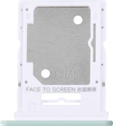 Clappio Sim Tray Kompatibel mit Redmi Note 14 5G Hybrid Nano Sim Micro SD Kartenhalter Grün Clappio Sim Tray Kompatibel mit Redmi Note 14 5G Hybrid Nano Sim Micro SD Kartenhalter Grün