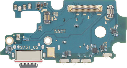 Clappio Usb-c Заряден Конектор Galaxy S25 Fe Четец На Sim Микрофон Син