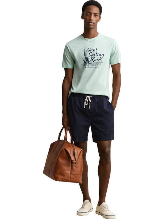 Gant T-shirt Τιρκουαζ - Πράσινο