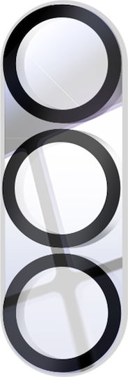 Avizar Camera Lens Protector Galaxy S25 Fe In Tempered Glass Transparent Black