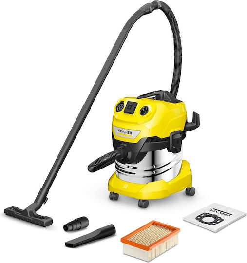 Karcher Wet Dry Vacuum 1000W with Stainless Steel Container 20L