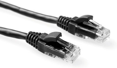 Act U/UTP Cat.6 (Gigabit) Καλώδιο Δικτύου Ethernet 7m Μαύρο
