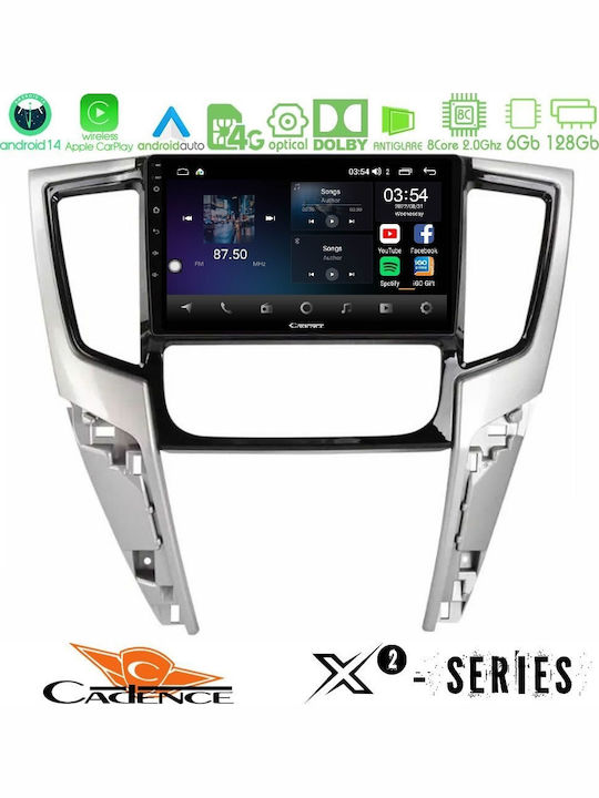 Cadence Ηχοσύστημα Αυτοκινήτου για Mitsubishi L200 2019-2023 (Bluetooth/USB/WiFi/GPS/Apple-Carplay/Android-Auto) με Οθόνη Αφής 9"