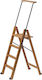 Arredamenti Italia Aluminum Ladder with 4 Steps 80cm