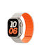 Watchband Hoco Wa39 Flex Series 38 40 41 42mm Silicon Strap Apple Watch Series 1 2 3 4 5 6 7 8 9 Se Se2 Μπέζ Πορτοκαλί