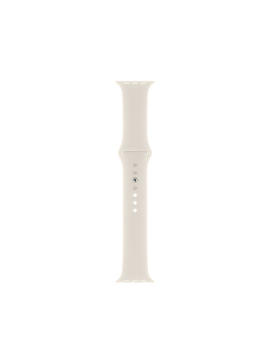 Watchband Hoco Wa37 44 45 46 49mm Fluorine Rubber Apple Watch Series 1 2 3 4 5 6 7 8 9 SE Ultra1 Ultra2 White