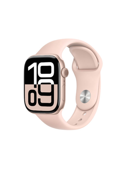 Watchband Hoco Wa37 44 45 46 49mm Fluorine Rubber Apple Watch Series 1 2 3 4 5 6 7 8 9 SE Ultra1 Ultra2 Pink
