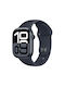 Watchband Hoco Wa37 44 45 46 49mm Fluorine Rubber Apple Watch Series 1 2 3 4 5 6 7 8 9 SE Ultra1 Ultra2 Black