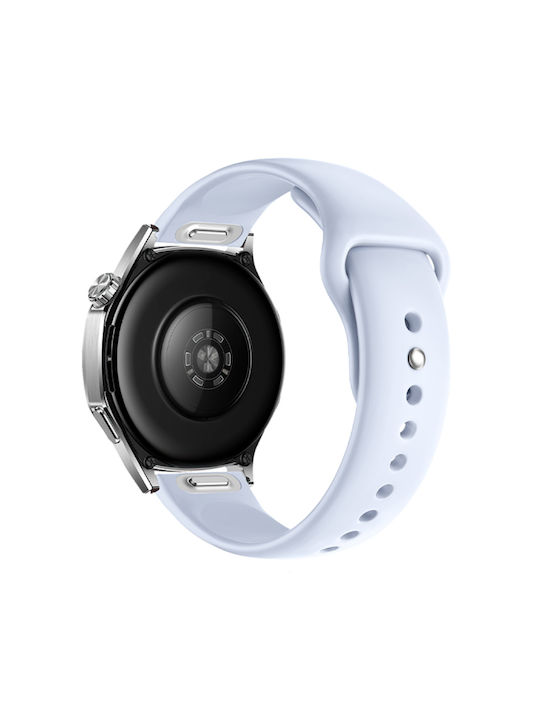 Watchband Hoco Wh22 Silicone Samsung Huawei Xiaomi Vivo Oppo and 22mm Universal Ice Blue