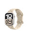 Watchband Hoco Wa38 Time Series 44 45 46 49mm Silicone Strap Apple Watch Series 1 2 3 4 5 6 7 8 9 SE Ultra1 Ultra2 Beige
