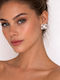 Eluna Earrings Made Of Steel With Pearls