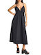 Summer Midi Dress Black
