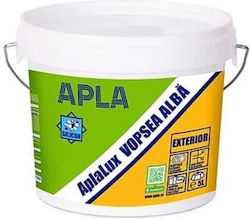 Exterior Washable Paint 5 L Apla Lux White Ext10135 Exterior Washable Paint 5 L Apla Lux White Ext10135