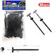 Set Car Plastic Fastening Clips Cable Ties 0.5×9.5cm 50 Pieces W18114-3-1