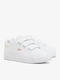 Παιδικά Sneakers με Σκρατς Λευκά