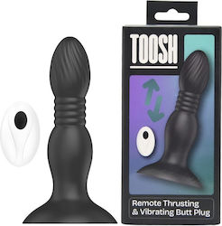 Toosh Анален Щепсел Черен 12.75см