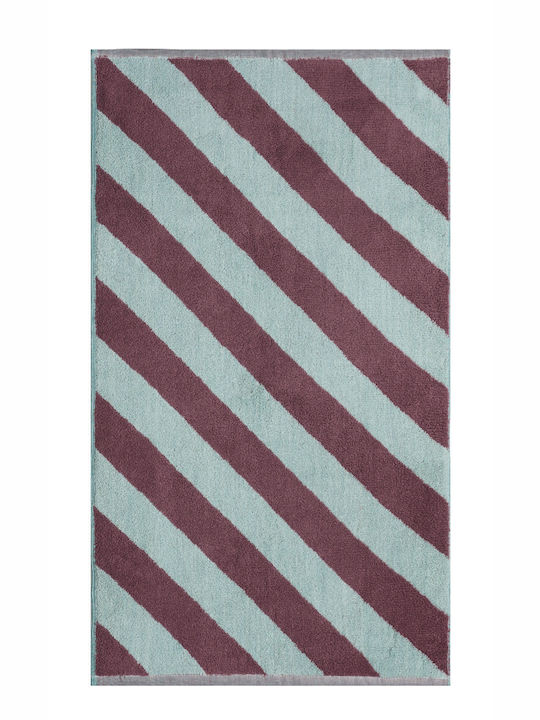 Kentia Face Towel Listra 50x90cm Turquoise Weig...