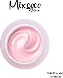 Mixcoco Constructor Gel Unghii Roz 30gr