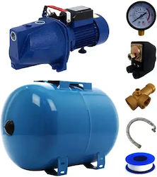 Hydrofor Kit 24 L Alpin Profi Jsw-10 Jet-10m Water Pump 1100w 45 L Min 45 M Delivery 9 M Suction Cobi Smart