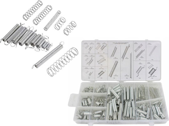 Set 200 Arcuri Universale Extensie Compresie 20 Dimensiuni Diferite Cutie De Depozitare