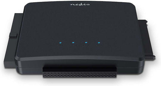 Nedis Usb 3.2 Gen1 Адаптер За Твърд Диск 2.5'' 3.5'' Ide Sata Дискове Черен