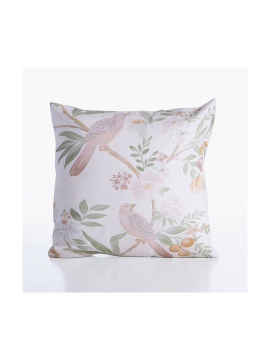 Nef-Nef Homeware Μαξιλάρι Καναπέ Dreamel από 100% Βαμβάκι Ecru 45x45εκ.