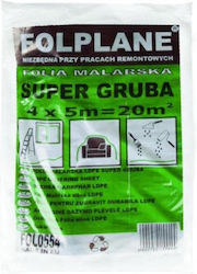 Painter's Protective Film 4x5m Thick Ldpe Z-tools Fol0554
