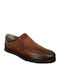 Δερμάτινα Ανδρικά Loafers σε Ταμπά Χρώμα