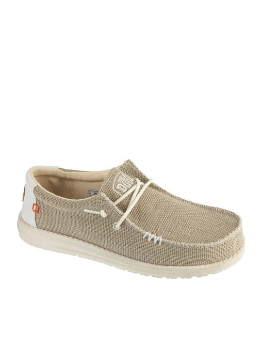 Wally Braided Mocasini Bărbați Bej