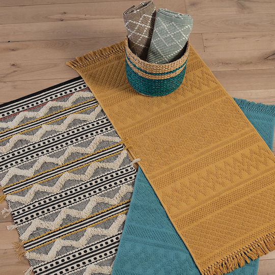 Nef-Nef Homeware Klodia Cotton 70x140cm Mustard Nef-Nef Homeware Klodia Cotton 70x140cm Mustard
