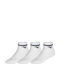 Mizuno Training Mid Sports Socks White 3 Pairs