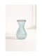 Kaemingk Decorative Glass Red Vase 7.6x7.6xH13cm