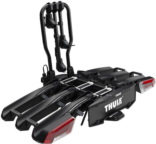Thule EasyFold 3 Стойка за Монтаж на Теглич на Автомобил за 3 Велосипеда