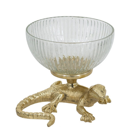 Artekko Noble Διακοσμητικό Μπωλ Μεταλλικό Χρυσό 12.7x12.7cm Artekko Noble Διακοσμητικό Μπωλ Μεταλλικό Χρυσό 12.7x12.7cm