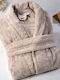 Down Town Home Bathrobe Beige-Brown 450gr/m²