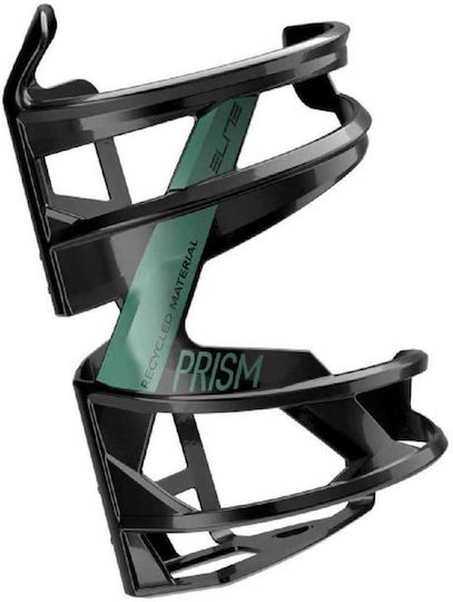 Elite Prism Right Bottle Cage Black Green