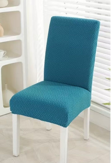 Kraft World Ελαστικό Κάλυμμα Καρέκλας Πετρόλ 40cm