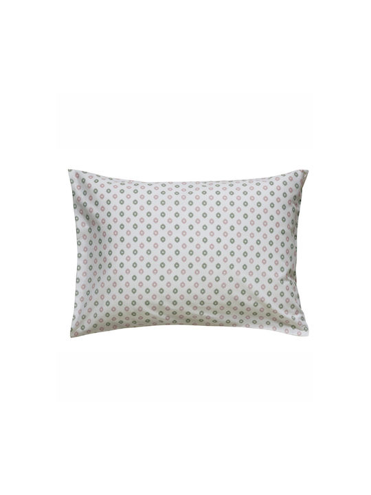 Kentia Trubi 14a Set Of Ecru Pillowcases With Envelope Cover 50x70cm