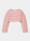 Kids Bolero Pink Knitwear