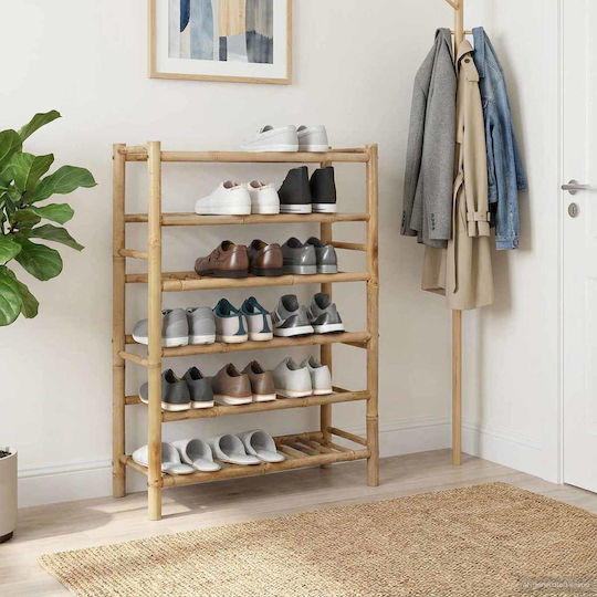 Поставка За Обувки От Бамбук 68x28x96cm